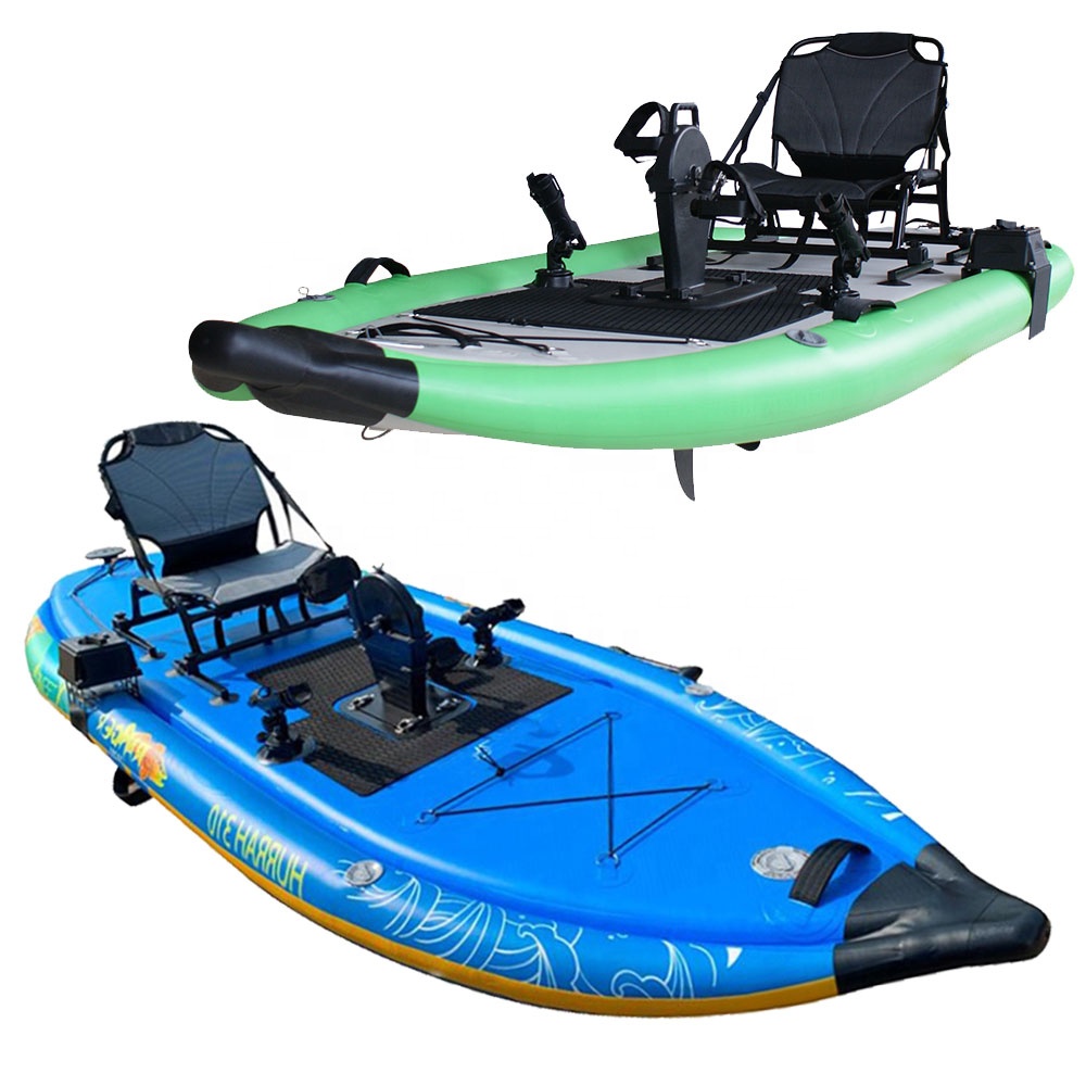 Inflatable Kayak 3 Person - Barco Inflável de PVC Reforçado para