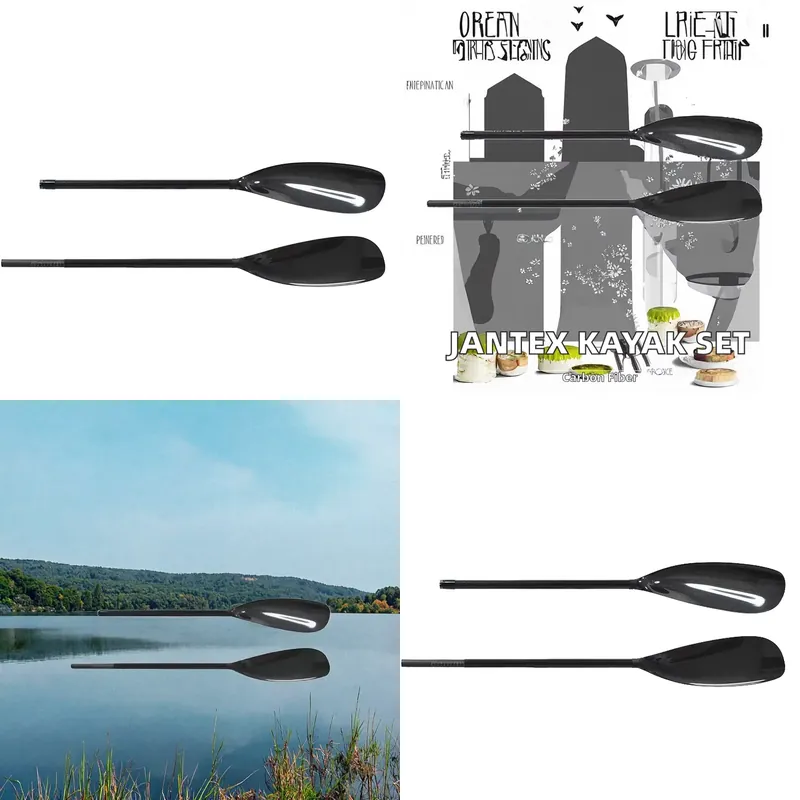 Kayak Paddle Carbon 2 Piece - Remo de Caiaque em Fibra de