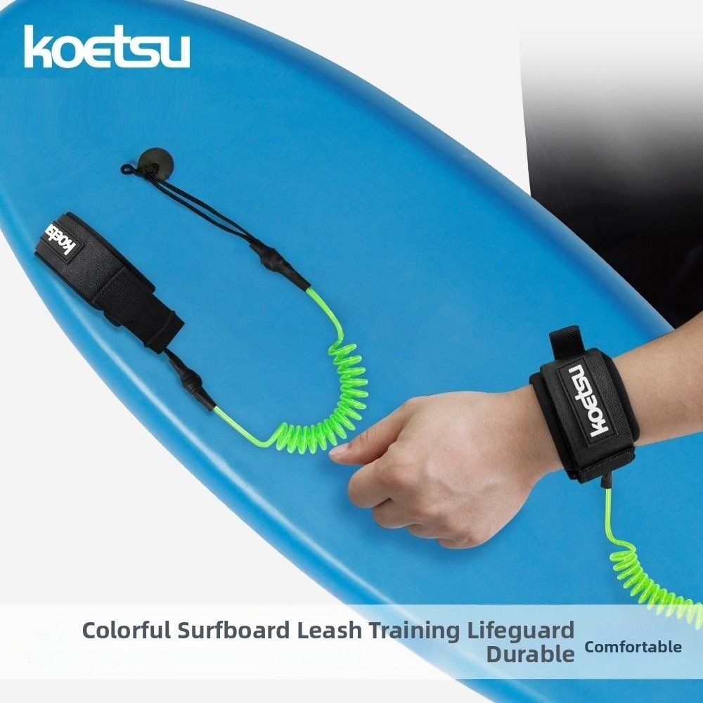 Paddle Board Leash Coiled - Nova Corda Elástica e Extensível para