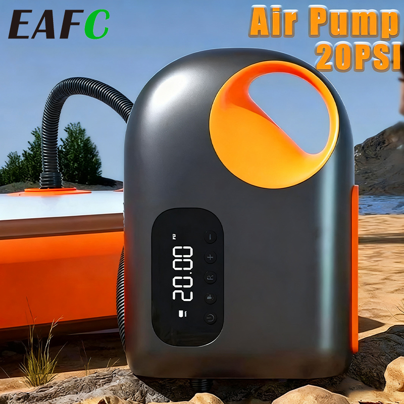 20 psi bomba de ar portátil in - Paddle Board Electric Pump 20Psi avaliação e preço