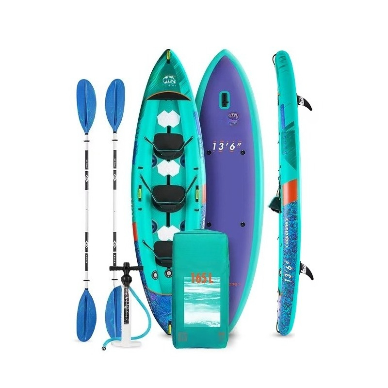 Ventilador inflável reforçado  - Inflatable Kayak 3 Person avaliação e preço