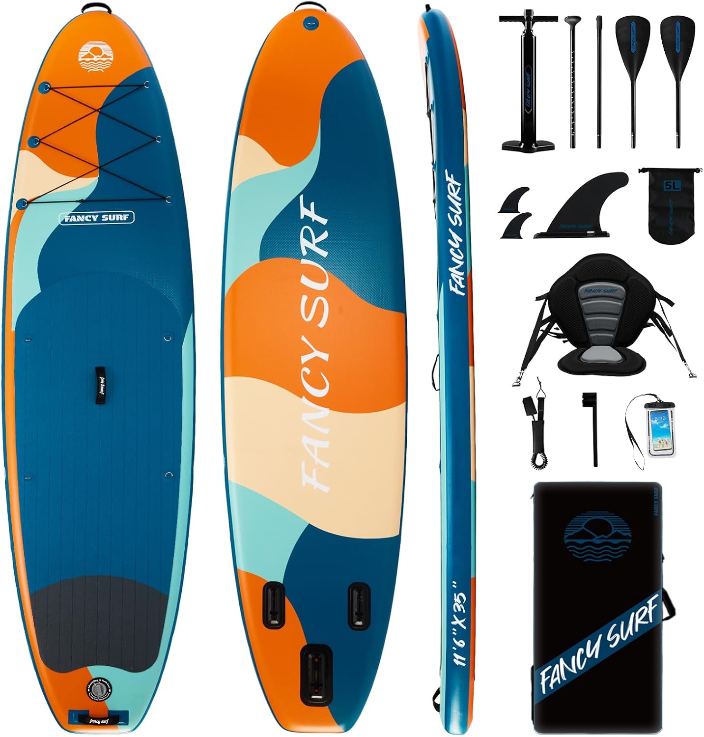 Prancha de Stand Up Paddle Inf - Paddle Board Backpack avaliação e preço