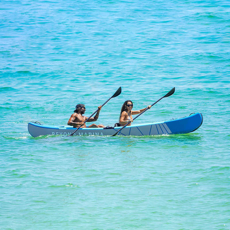 Caiaque Inflável Portátil para - Inflatable Kayak 3 Person avaliação e preço