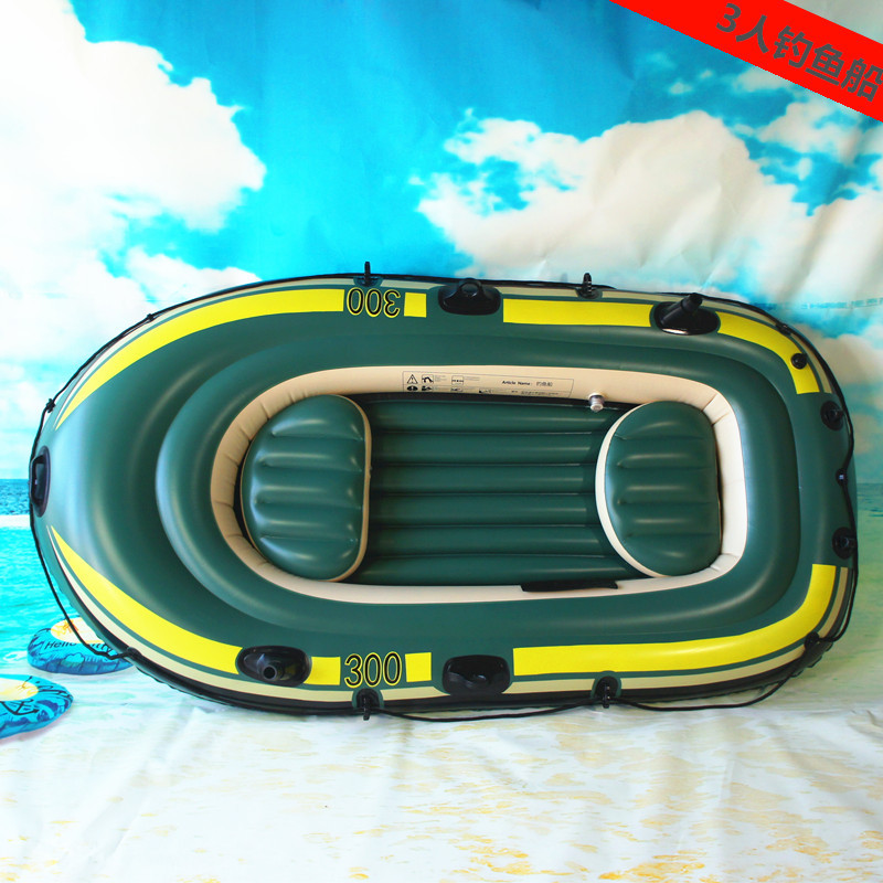 Barco Inflável de PVC Reforçad - Inflatable Kayak 3 Person avaliação e preço