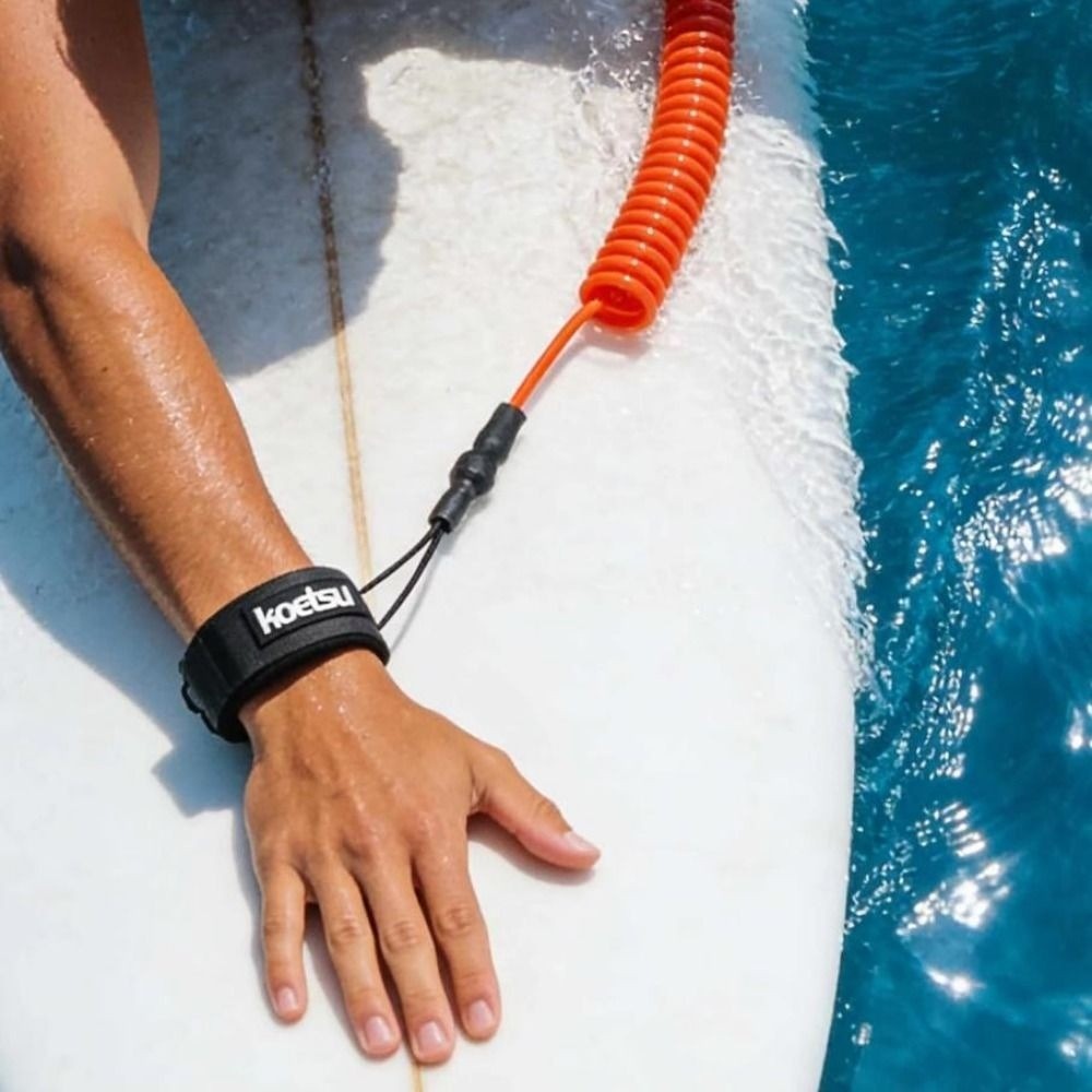 Nova Corda Elástica Extensível - Paddle Board Leash Coiled avaliação e preço