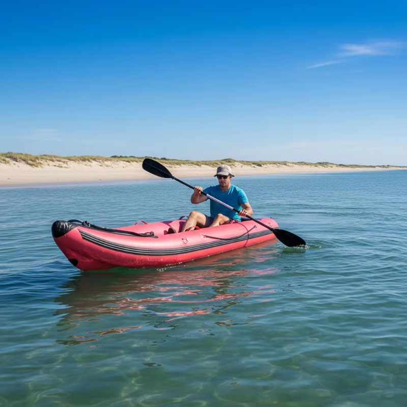 Caiaque Inflável Portátil Ecol - Kayak Inflatable 2 Person avaliação e preço