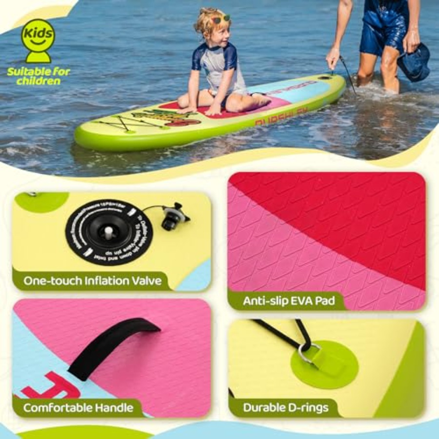 Prancha inflável de stand up p - Paddle Board Backpack avaliação e preço