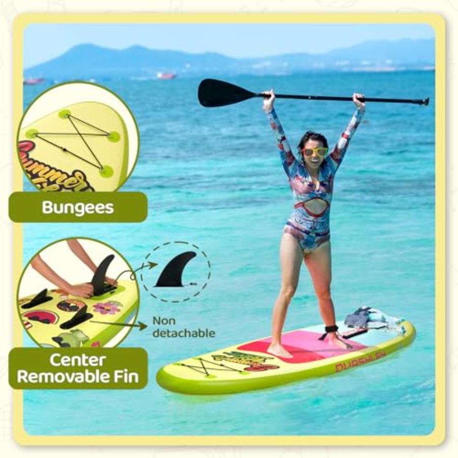 Prancha inflável de stand up p - Paddle Board Backpack avaliação e preço