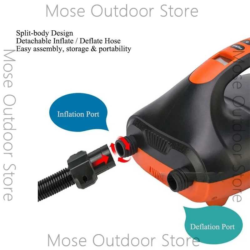Bomba de Ar 20 PSI 12V DC, Bom - Paddle Board Electric Pump 20Psi avaliação e preço