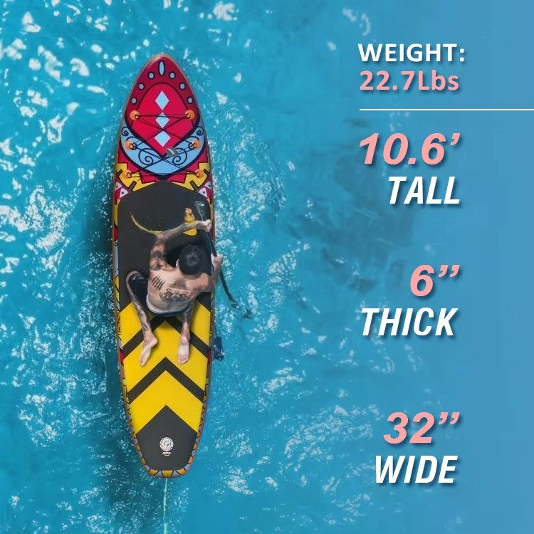 Prancha de Stand Up Paddle Inf - Inflatable Paddle Board 10.6Ft avaliação e preço