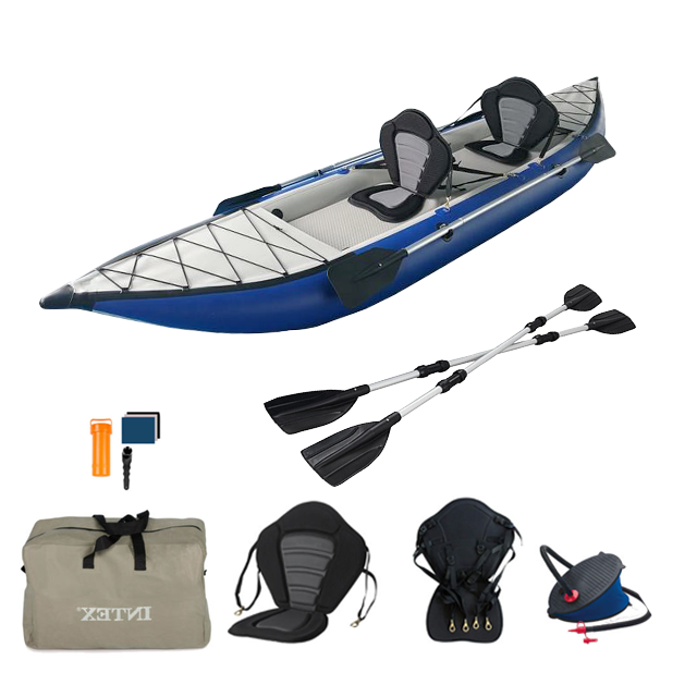 Caiaque insuflável para duas p - Kayak Inflatable 2 Person avaliação e preço
