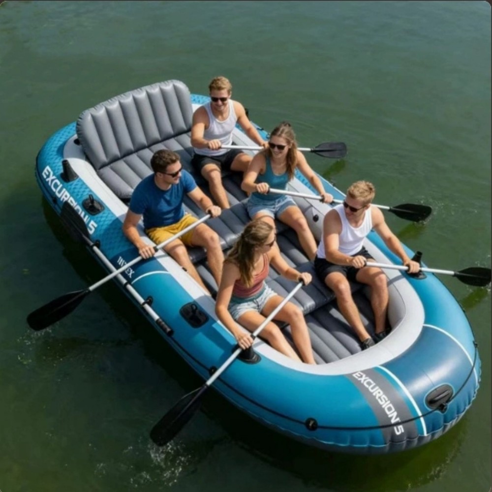 Caiaque grosso para 2 ou 4 pes - Kayak Inflatable 2 Person avaliação e preço
