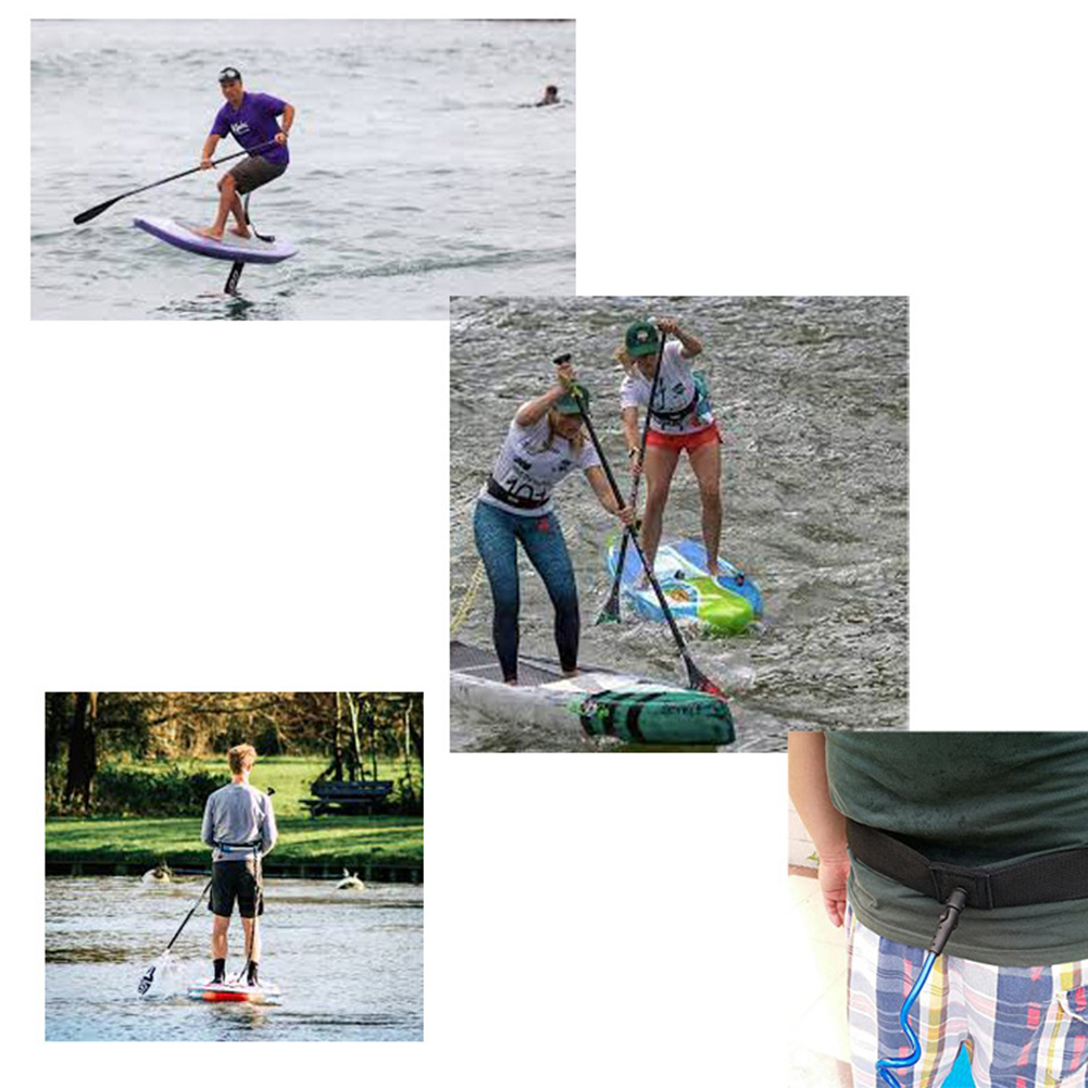 Cinta de Segurança Ajustável p - Paddle Board Leash Coiled avaliação e preço