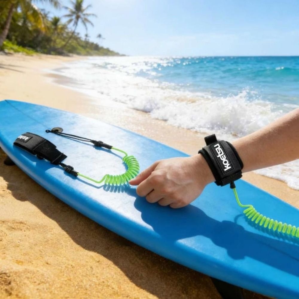 Nova Corda Elástica e Extensív - Paddle Board Leash Coiled avaliação e preço