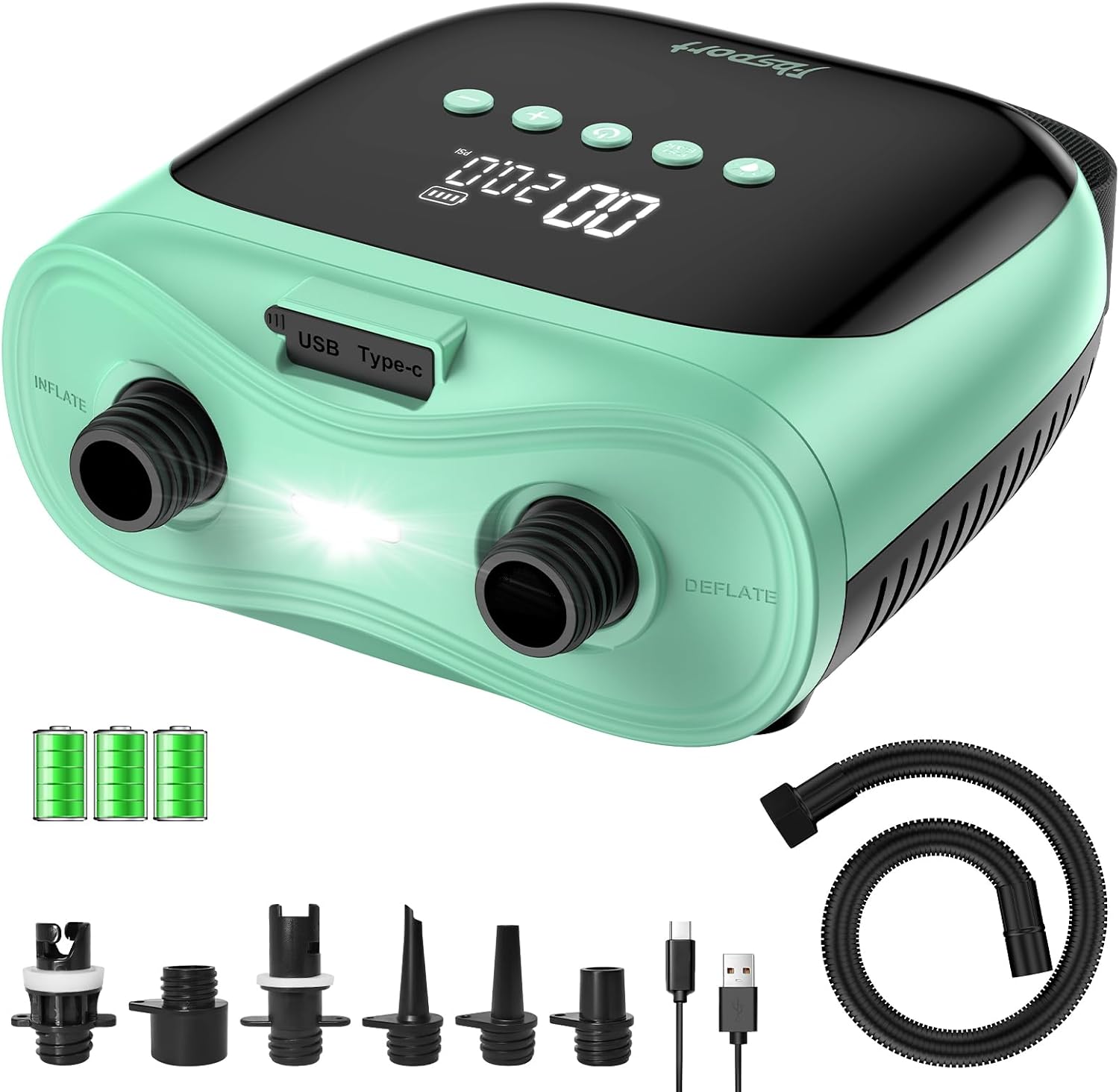 Bomba de Ar Elétrica Recarregá - Paddle Board Electric Pump 20Psi avaliação e preço